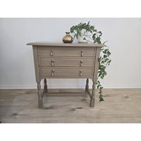 Eiche Kommode Mit 3 Schubladen Vintage Upcycling von YaskHomestaging
