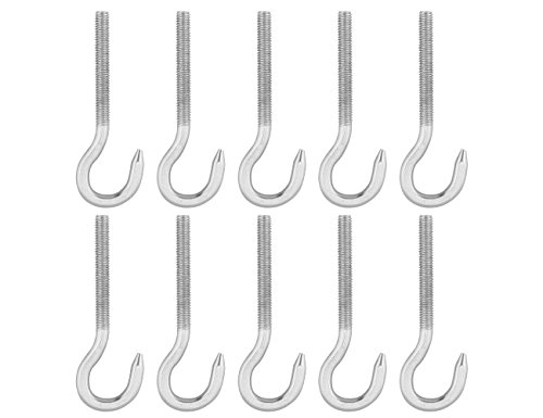 Yasorn 10-pack Edelstahl-Haken Schraube Schraube M4 von Yasorn