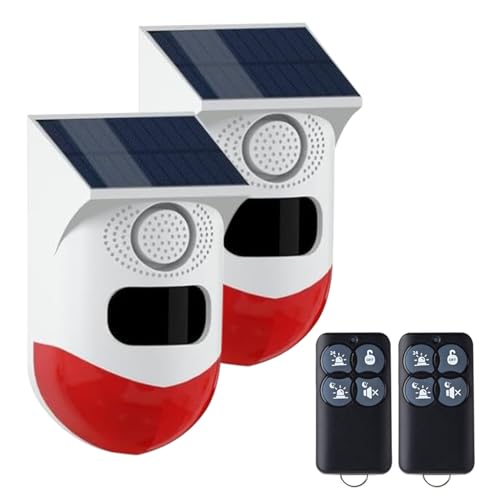 Yasorn Smart Motion Detector Alarm, Bewegungssensor mit Fernbedienung, 120dB IR Erfassungsbereich 12m/110°, (WiFi 2.4GHz) Kompatibel mit Tuya Smart/Smart Life APP.(2 Pack). von Yasorn