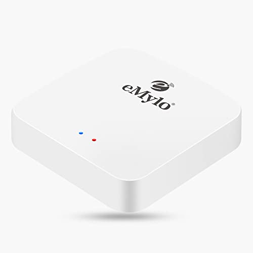 eMylo 5.0 Bluetooth & 3.0 ZigBee Gateway 3 in 1 drahtloses Fernbedienungs Gateway Intelligentes Bluetooth ZigBee WiFi Hub für Hausautomation Kompatibel mit Alexa, Google Home mit Smart Life/Tuya APP von Yasorn
