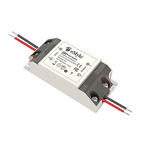 eMylo WLAN Schalter Universal Smart Wifi Schalter Drahtloses Relaismodul Fernbedienung Lichtschalter DIY Intelligente Timer Sprachsteuerung Kompatibel mit Alexa, Google Home über Android IOS 1 Stück eMylo WLAN Schalter Universal Smart Wifi Schalter Drahtloses Relaismodul Fernbedienung Lichtschalter DIY Intelligente Timer Sprachsteuerung Kompatibel mit Alexa, Google Home über Android IOS 1 Stück von Yasorn