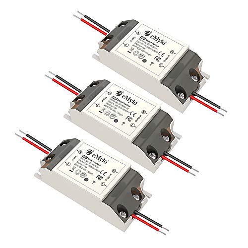 eMylo WLAN Schalter Universal Smart Wifi Schalter Drahtloses Relaismodul Fernbedienung Lichtschalter DIY Intelligente Timer Sprachsteuerung Kompatibel mit Alexa, Google Home über Android IOS 3 Stücke eMylo WLAN Schalter Universal Smart Wifi Schalter Drahtloses Relaismodul Fernbedienung Lichtschalter DIY Intelligente Timer Sprachsteuerung Kompatibel mit Alexa, Google Home über Android IOS 3 Stücke von Yasorn