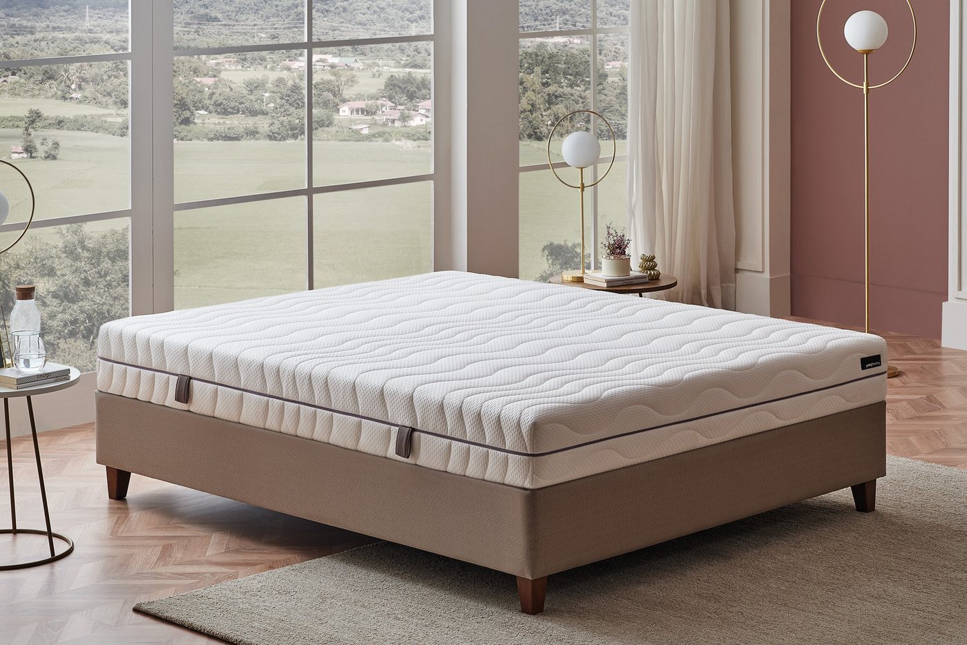 Komfortschaummatratze Royal Comfort 7, Matratze 90x200, 140x 200 cm & weitere Größen, Yatas Bedding, 22 cm hoch, 7-Zonen, H2 / H3, wendbar, ergonomisch, atmungsaktiv von Yatas Bedding