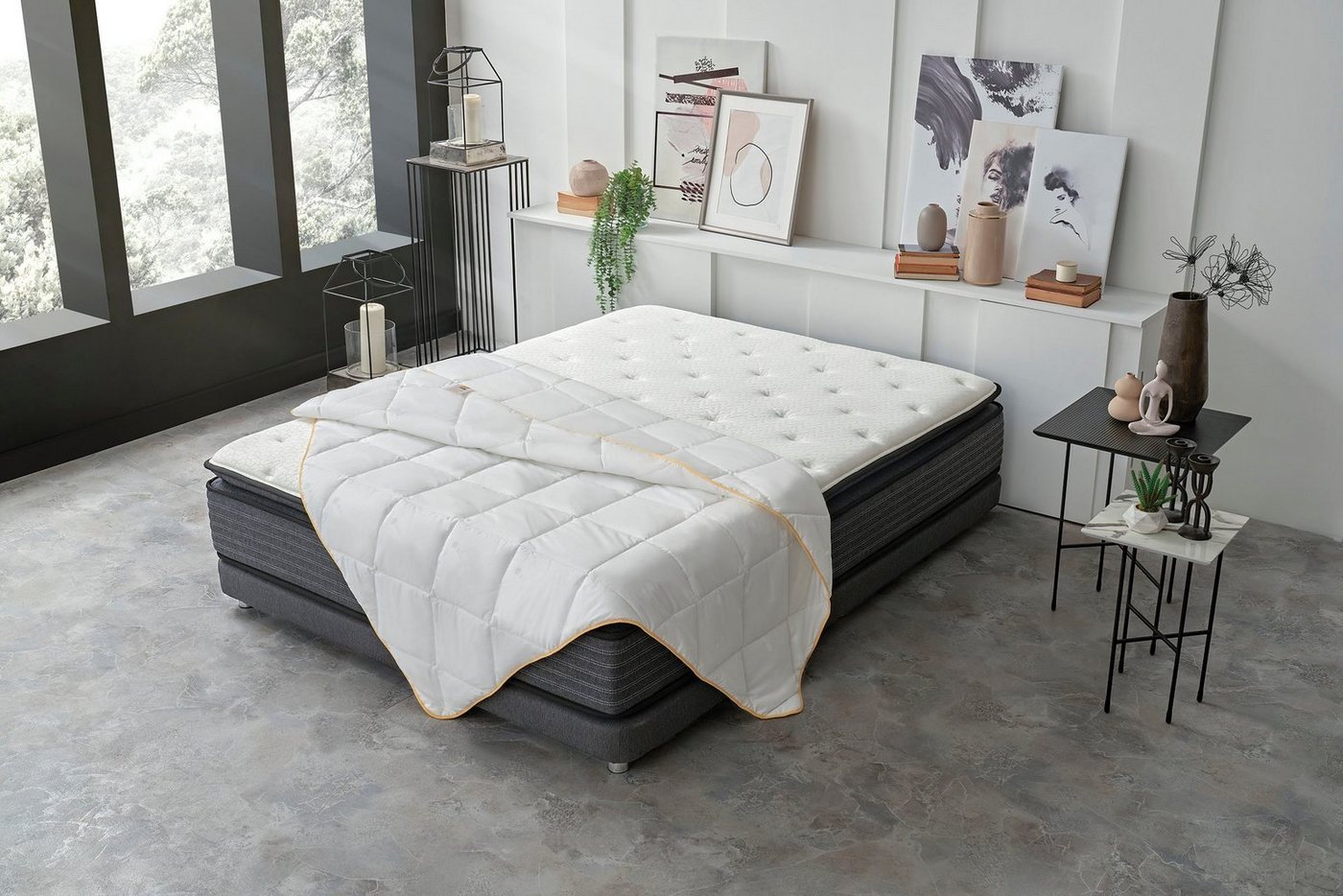 Yatas Bedding Kunstfaserbettdecke Allergiker-Decke, Bettdecke 135x200, 200x200 cm & weitere Größen, Füllung: Polyester, Bezug: Baumwolle, Sommer, Herbst, allergiker geeignet (Hausstauballergiker) Yatas Bedding Kunstfaserbettdecke Allergiker-Decke, Bettdecke 135x200, 200x200 cm & weitere Größen, Füllung: Polyester, Bezug: Baumwolle, Sommer, Herbst, allergiker geeignet (Hausstauballergiker) von Yatas Bedding