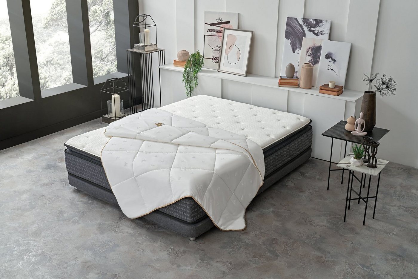 Yatas Bedding Kunstfaserbettdecke Dacron® Climarelle, Bettdecke 135x200 cm & weitere Größen, Sommer, Herbst, allergiker geeignet (Hausstauballergiker) Yatas Bedding Kunstfaserbettdecke Dacron® Climarelle, Bettdecke 135x200 cm & weitere Größen, Sommer, Herbst, allergiker geeignet (Hausstauballergiker) von Yatas Bedding