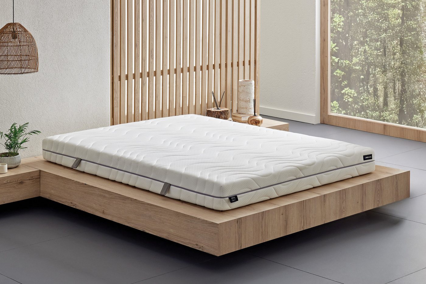 Taschenfederkernmatratze Royal Duo 7 Slim, Matratze 90x200, 140x200 cm & weitere Größen, Yatas Bedding, 18 cm hoch, (1-tlg), 7-Zonen, H2 / H3, Wendematratze, ergonomisch, atmungsaktiv von Yatas Bedding