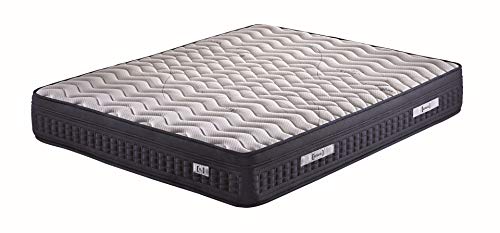 Yatas Bedding Athletic – 140x200 cm Bonell-Federkernmatratze, Härtegrad H3, 28 cm Höhe, Celliant™ Stofftechnologie, Atmungsaktiv & Ergonomisch, Optimale Unterstützung für Regeneration & Schlafkomfort von Yatas Bedding