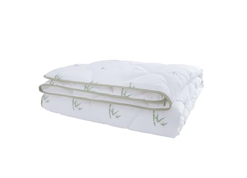 Yatas Bedding - Bamboo - Decke 200x200 - Naturfaserbettdecke - Atmungsaktiv - Natürliche und umweltfreundliche Bambusfaser - Öko Tex-Zertifiziert von Yatas Bedding