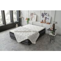 Yatas Bedding Kunstfaserbettdecke "Bamboo Bettdecke in 135x200, 155x220 und weiteren Größen erhältlich", normal, Füllung Polyester und Bambusfaser (Viskose), Bezug Baumwolle, (1 St.) von Yatas Bedding