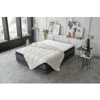 Yatas Bedding Naturhaarbettdecke "Superwashed Wolle, Bettdecke 135x200, 200x200 cm & weitere Größen" warm 1 Stk. tlg. Sommer, Herbst, allergiker geeignet (Hausstauballergiker) von Yatas Bedding