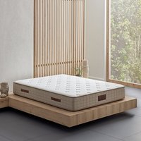 Yatas Bedding Taschenfederkernmatratze "Majestät First Class, Matratze 90x200, 140x200 cm & weitere Größen", 30 cm hoch, Raumgewicht: 28 kg/m³, 406 Federn, (1 St., 1-tlg.), H2, wendbar, ergonomisch, atmungsaktiv von Yatas Bedding