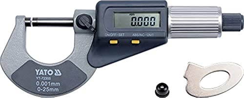 DIGITAL OUTSIDE MICROMETER 025MM0.01MM von YATO