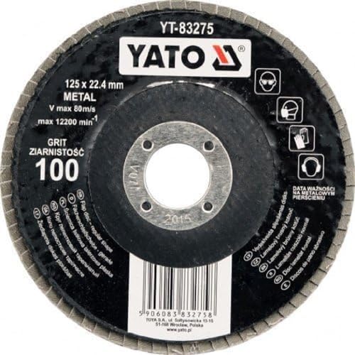 FLAP DISC REGULLAR125mm P60 von YATO