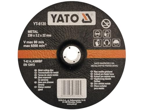 METAL CUTTING DISC 230x3.2x22MM von YATO