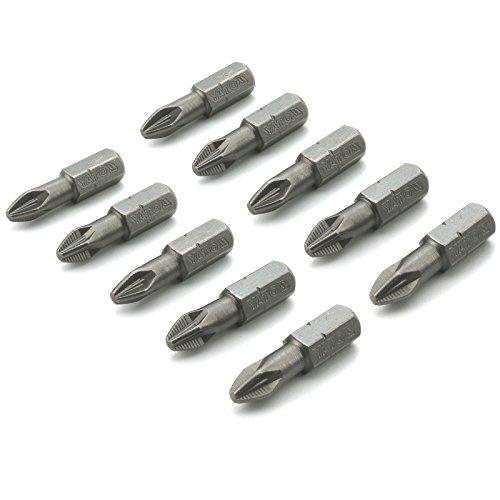 SCREWDRIVER BITS 10PCS PZ2x25MM S2 von YATO