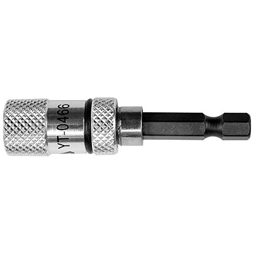 YATO Profi Bithalter magnetisch 60mm 1/4" Zoll Schraubvorsatz Magnet Bit Halter von YATO