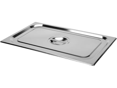 YATO Profi Edelstahl GN Gastronormbehälter 1/1 Größen Auswahl 20-200mm auch Deckel Gastro Norm Behälter (Deckel für 1/1) von YATO