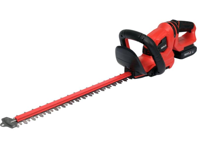 Yato Akku-Heckenschere Akku Heckenschere 18V 45 cm (1x Akku+Ladegerät), (Akku Heckenschere 18V 45 cm (1x Akku+Ladegerät), Akku Heckenschere 18V 45 cm (1x Akku+Ladegerät) von Yato