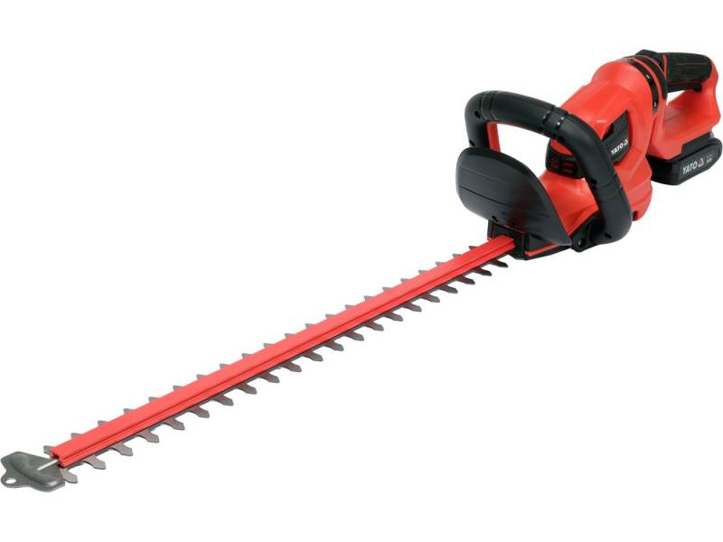 Yato Akku-Heckenschere Akku Heckenschere 18V 55 cm (1x Akku+Ladegerät), (Akku Heckenschere 18V 55 cm (1x Akku+Ladegerät), Akku Heckenschere 18V 55 cm (1x Akku+Ladegerät) von Yato