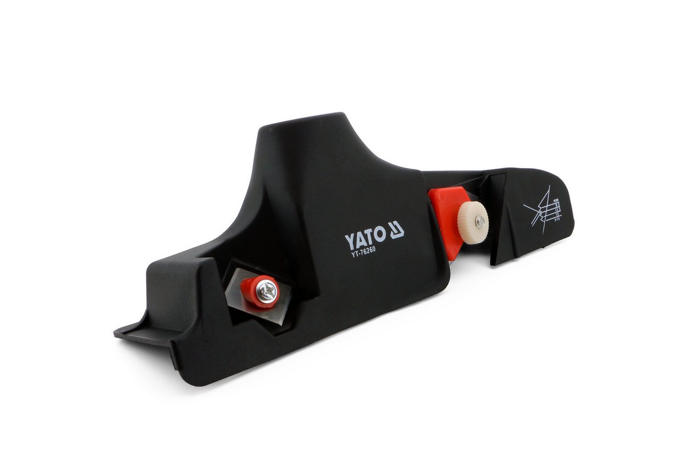 Yato Feile Gipskartonhobel mit 2 Klingen YT-76260, (Set) von Yato