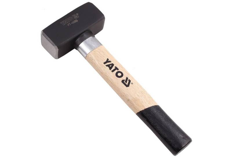 Yato Holzhammer Fäustel 1500 g Hammer Schlosserhammer Fäustelhammer 1500 g von Yato