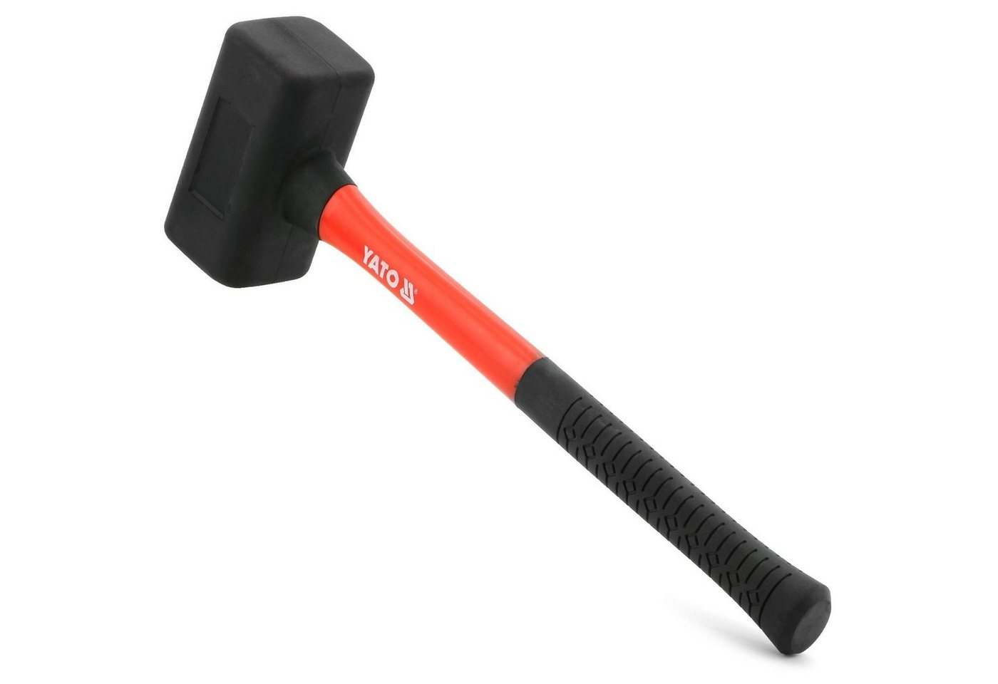 Yato Holzhammer Schonhammer Fäustel Rückschlagfrei 2,4 kg 495 mm Fiberglas YT-46270 von Yato