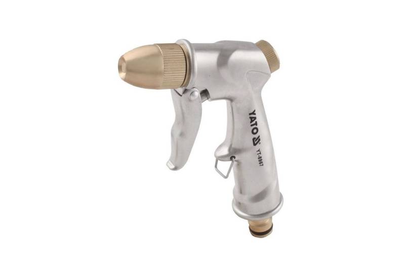 Yato Multifunktionsbrause Messing Gartenspritze 1, 2 Zoll YT-8967, 1/2 Zoll Anschluss von Yato
