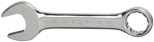 Yato Ring Maul Schlüssel KURZ 8 - 19 mm YT-4901-4912, 19 mm von YATO