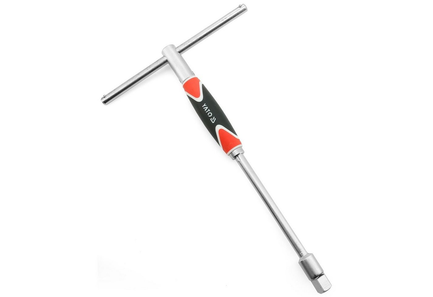 Yato Steckschlüssel Steckschlüssel T-Adapter 1, 2 Zoll mit drehbarem Griff Typ YT-1567 (Robuster T-Adapter mit drehbarem Griff, für den Einsatz mit 1/2 Zoll Stecknüssen) von Yato