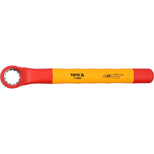 Yato yt-20994 – Insulated Ring Wrench 21 mm VDE von YATO