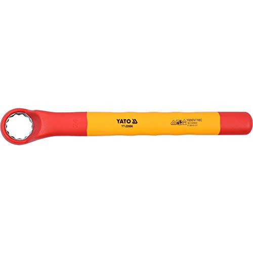 Yato yt-20996 – Insulated Ring Wrench 24 mm VDE von YATO