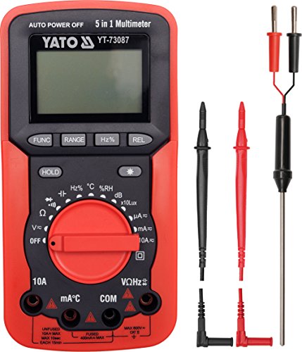 5 IN 1 AUTORANGING DIGITAL MULTIMETER von YATO