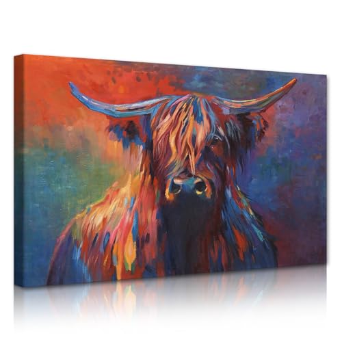 Banksy Graffiti Freedom Highland Cow Bild auf Leinwand, Wandkunst, Pop-Street-Kunst, Bauernhaus-Kuh-Poster, Ölgemälde, Kunstwerk, Herren, Zuhause, Küche, Büro, Dekor, Giclée-Druckrahmen, Galerie, Banksy Graffiti Freedom Highland Cow Bild auf Leinwand, Wandkunst, Pop-Street-Kunst, Bauernhaus-Kuh-Poster, Ölgemälde, Kunstwerk, Herren, Zuhause, Küche, Büro, Dekor, Giclée-Druckrahmen, Galerie, von Yatsen Bridge
