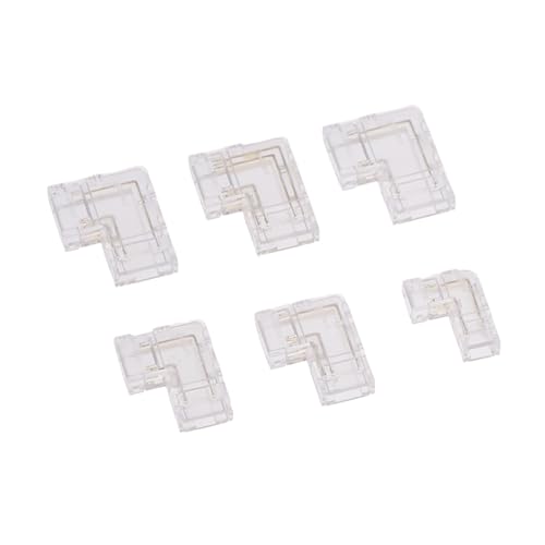 Yawdil 5/8/10 mm 2/3/4-poliges FOB COB RGB CCT-Band, LED-Lichtleiste, lötfreier Steckverbinder, nahtlose L-förmige Eckverbinder, 90 Grad DIY Yawdil 5/8/10 mm 2/3/4-poliges FOB COB RGB CCT-Band, LED-Lichtleiste, lötfreier Steckverbinder, nahtlose L-förmige Eckverbinder, 90 Grad DIY von Yawdil