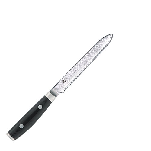 Yaxell RAN Damast Messer Tomaten- Brötchenmesser 14cm von Yaxell