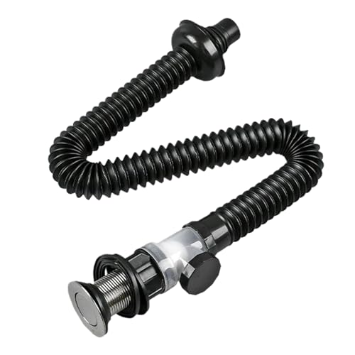 Yaztauho Abflussrohr Set Für Waschbecken, Abflussrohr Anti Geruch Flexibel Erweiterbar, Flexibel Expandierbar Für Waschbecken Toilette Küche Badewanne von Yaztauho