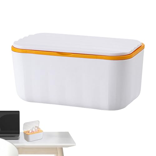 Yaztauho Feuchttuch-Spender - Aufbewahrungsbox Für Feuchttücher Mit Nachfüllfunktion Für Schreibtisch - Verschließbarer Multifunktionaler Staubdichter Spender Für Kinderzimmer Auto Kosmetik Bad von Yaztauho