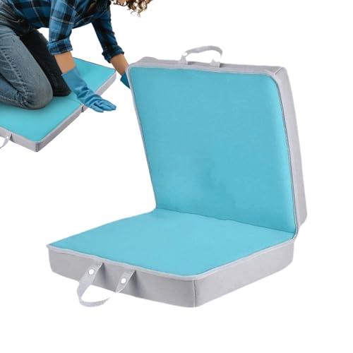 Yaztauho Garten Kniepolster - Kniekissen Mit Griffen,60 x 34 x 5,5 cm rutschfeste Knieauflage für Reinigung Bodenarbeiten Yoga Badezimmer Baden von Yaztauho