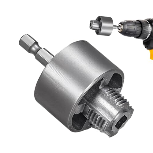 Yaztauho Gewindeschneider für Rohre, PVC Rohrgewindeschneider, Kombi Innen-Außen Schneider Für Elektrobohrer Und Hausinstallation Reparatur von Yaztauho