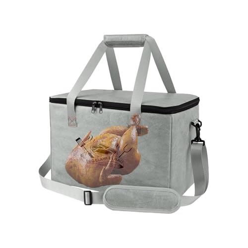 Yaztauho Grilldecke Für Fleischruhe - Grillfleisch Ruhebox Mit Weitem Einfüllstutzen | Falttasche Aus Schwerem Material Zum Warmhalten Von Großem Braten Truthahn Camping Lieferung Picknick Rind Yaztauho Grilldecke Für Fleischruhe - Grillfleisch Ruhebox Mit Weitem Einfüllstutzen | Falttasche Aus Schwerem Material Zum Warmhalten Von Großem Braten Truthahn Camping Lieferung Picknick Rind von Yaztauho