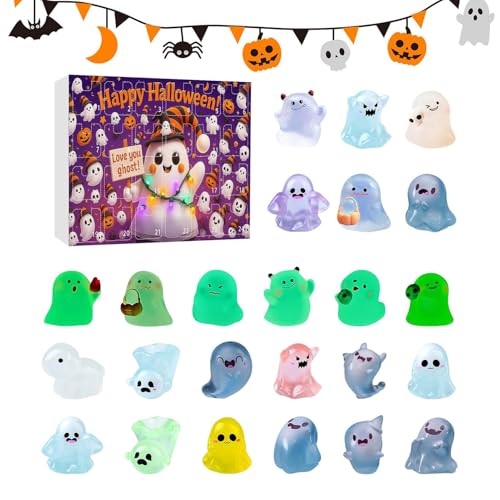 Yaztauho Halloween Geist - 24 Tage Grusel Kalender Mit Miniatur Figuren,Deko Puppe Aus Harz Für Schreibtisch Und haus | Für Familie Kinder Erwachsene Yaztauho Halloween Geist - 24 Tage Grusel Kalender Mit Miniatur Figuren,Deko Puppe Aus Harz Für Schreibtisch Und haus | Für Familie Kinder Erwachsene von Yaztauho