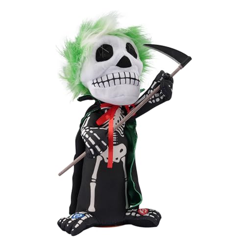 Yaztauho Halloween Skelett Spielzeug,Bewegliches Skelett Mit Leuchtenden Augen - Soundeffekte Leuchtende Augen Dekoration Für Gruselhaus Innenraum Haus Aktivitäten Schreibtisch Fest Party Yaztauho Halloween Skelett Spielzeug,Bewegliches Skelett Mit Leuchtenden Augen - Soundeffekte Leuchtende Augen Dekoration Für Gruselhaus Innenraum Haus Aktivitäten Schreibtisch Fest Party von Yaztauho