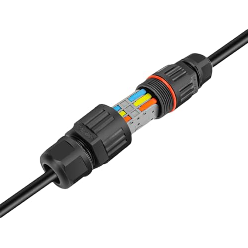 Yaztauho Kabelverbinder Wasserdicht, abzweigdose wasserdicht, Kabelmuffe Wasserdichts für Garten, Outdoor, Boden von Yaztauho