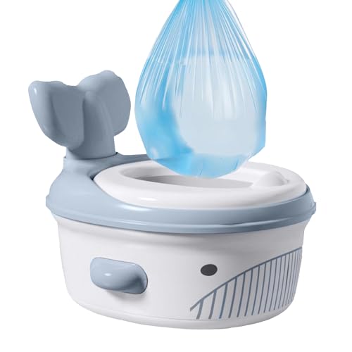 Yaztauho Kids Töpfchentraining Toilette | Tragbarer Reise Töpfchen,Rutschfester Boden Tragbar Toilette Für Zuhause Badezimmer Reisen Schule Kindergarten Mädchen Ab 6 Monaten Bis 6 Jahre von Yaztauho