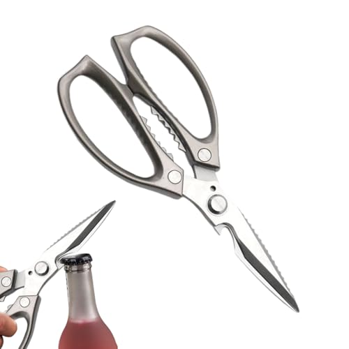 Yaztauho Küchenschere, Edelstahl Schneidwerkzeug, Vielseitige Schere Für Nähen Stoff Papier Küche Salat Fleischzubereitung Garten Geflügel Basteln Haushalt Yaztauho Küchenschere, Edelstahl Schneidwerkzeug, Vielseitige Schere Für Nähen Stoff Papier Küche Salat Fleischzubereitung Garten Geflügel Basteln Haushalt von Yaztauho