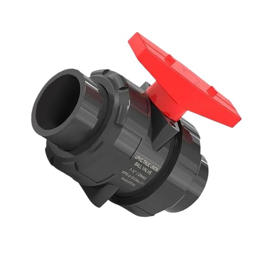 Yaztauho Kugelhahn Druckreiniger - Robustes Absperrventil - Präzisionsschweißteile Verbinder Zubehör für Rasen Pool Filtersysteme Rohre Außenwasser Garten Industrie von Yaztauho