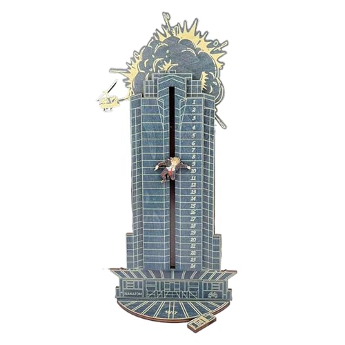 Yaztauho Schiebender Weihnachts-Kalender, 24-Tage Adventskalender Holz Schiebe Schlitten Dekoration, Lustiges Ornament und Szenenrequisite für Erwachsene Jugendliche Kinder Mädchen Yaztauho Schiebender Weihnachts-Kalender, 24-Tage Adventskalender Holz Schiebe Schlitten Dekoration, Lustiges Ornament und Szenenrequisite für Erwachsene Jugendliche Kinder Mädchen von Yaztauho