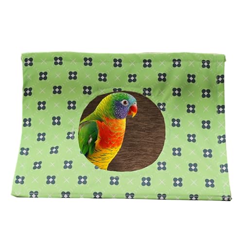 Yaztauho Vogel Bett | Gemütliche Hängematten Behausung - Käfigzubehör Und Schlafhaus Für Sittiche, Nymphensittiche Und Kleine Vögel Yaztauho Vogel Bett | Gemütliche Hängematten Behausung - Käfigzubehör Und Schlafhaus Für Sittiche, Nymphensittiche Und Kleine Vögel von Yaztauho