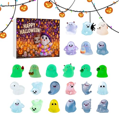 Yaztauho Zu Halloween Kalender - Mit 24 Sammelgeistern Für 24 Tage | Spukhaus Dekorationen Sammlerstück Festliche Feiertags Heimdekoration,Für Familie Kinder Erwachsene Yaztauho Zu Halloween Kalender - Mit 24 Sammelgeistern Für 24 Tage | Spukhaus Dekorationen Sammlerstück Festliche Feiertags Heimdekoration,Für Familie Kinder Erwachsene von Yaztauho