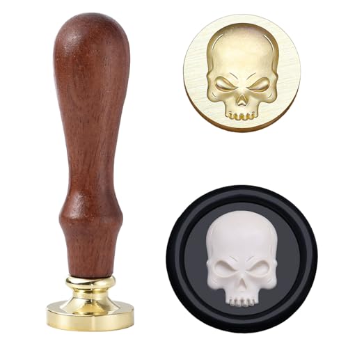 Wachssiegelstempel, Halloween, menschlicher Totenkopf, Siegelstempel, Weihnachtseinladungen, Paket, Versiegelung, Pirat, Halloween, Wachssiegel-Stempel-Set Wachssiegelstempel, Halloween, menschlicher Totenkopf, Siegelstempel, Weihnachtseinladungen, Paket, Versiegelung, Pirat, Halloween, Wachssiegel-Stempel-Set von Ychostamp